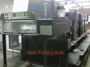 出售二手93年海德堡SM102印刷机-东莞市凤岗新力劲印刷专用设备厂